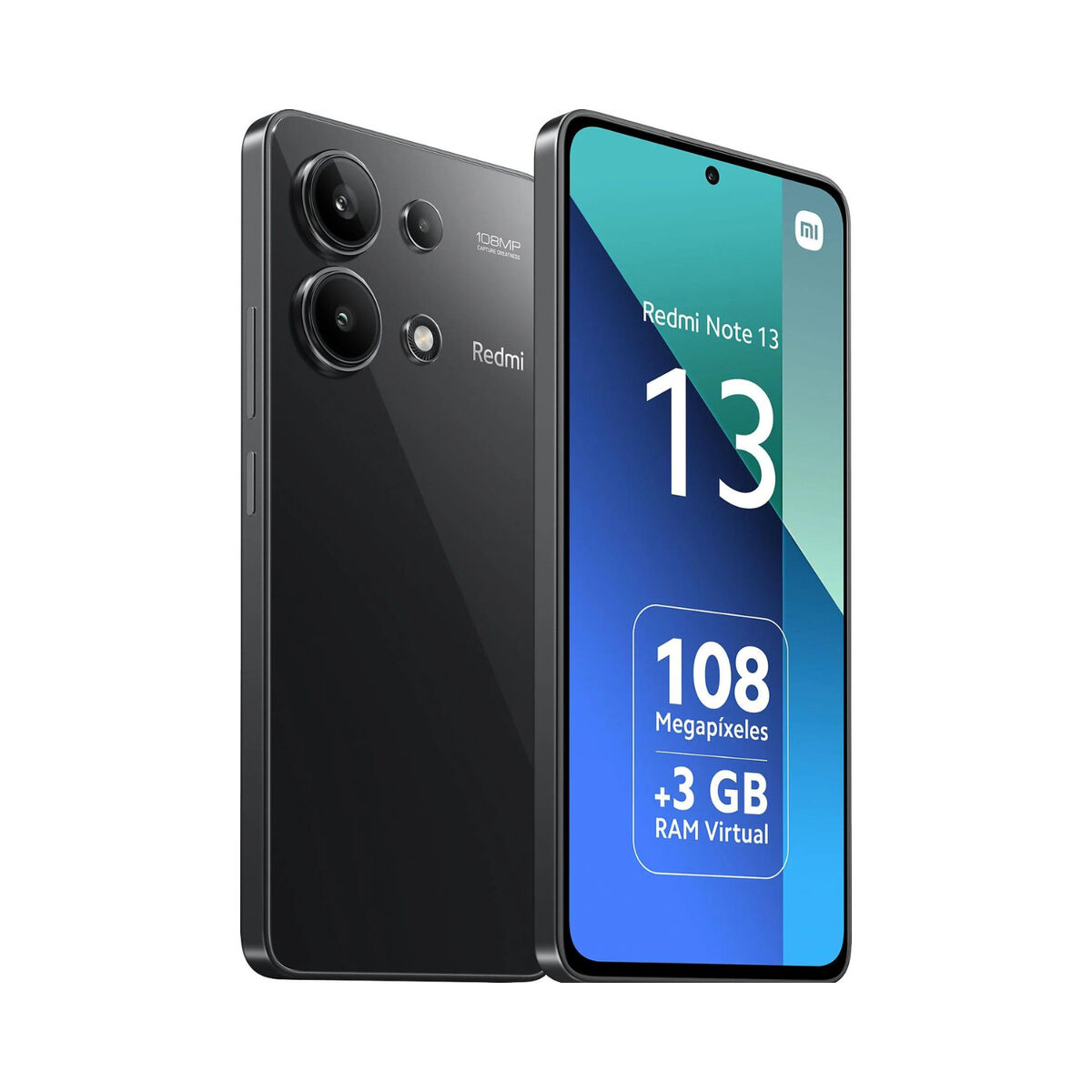 Smartphone Xiaomi Redmi Note 13 4G 6,4″ 6 GB RAM 128 GB Black QUALCOMM SNAPDRAGON 685