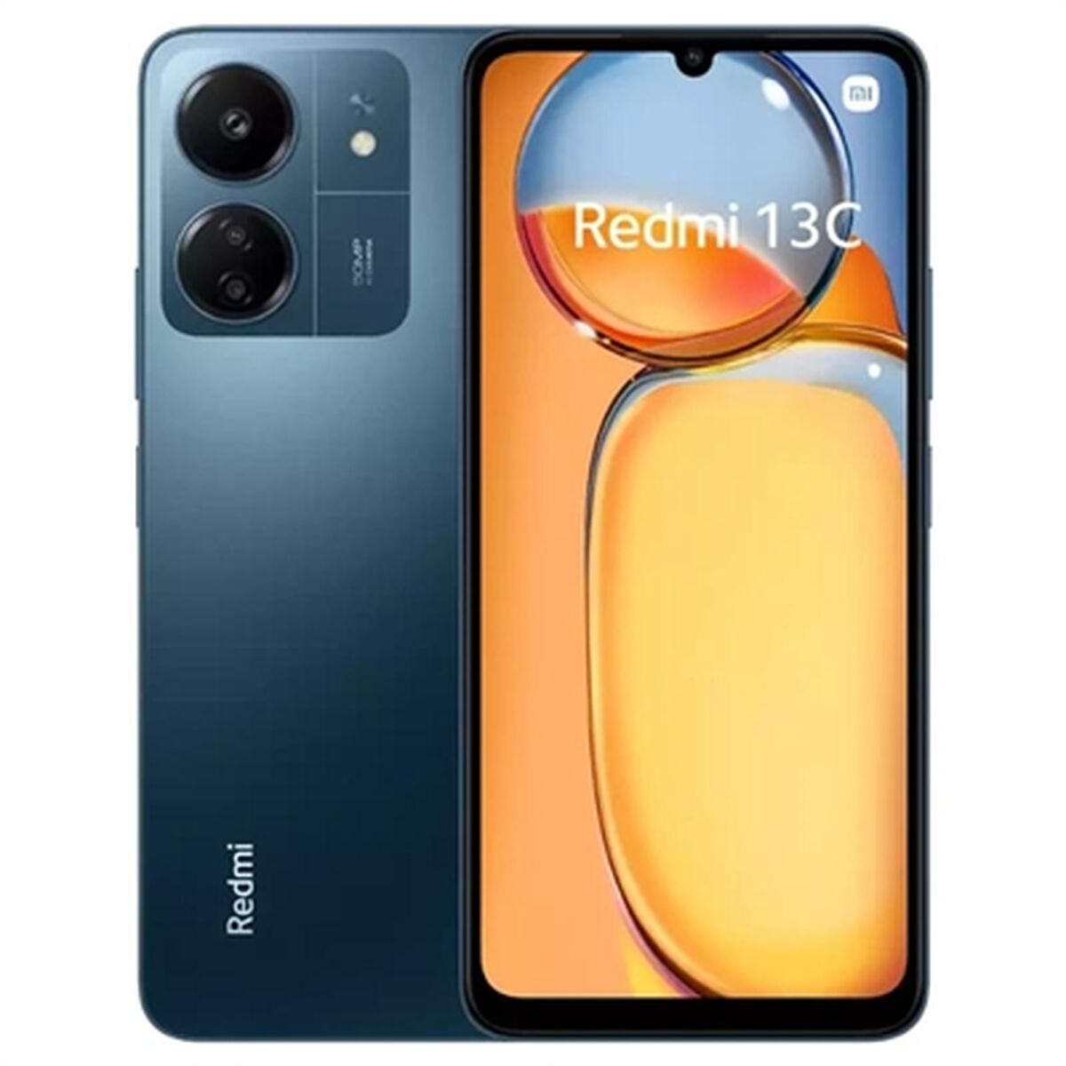 Smartphone Xiaomi Redmi 13C 6,74″ ARM Cortex-A55 MediaTek Helio G85 6 GB RAM 128 GB Blue Navy Blue