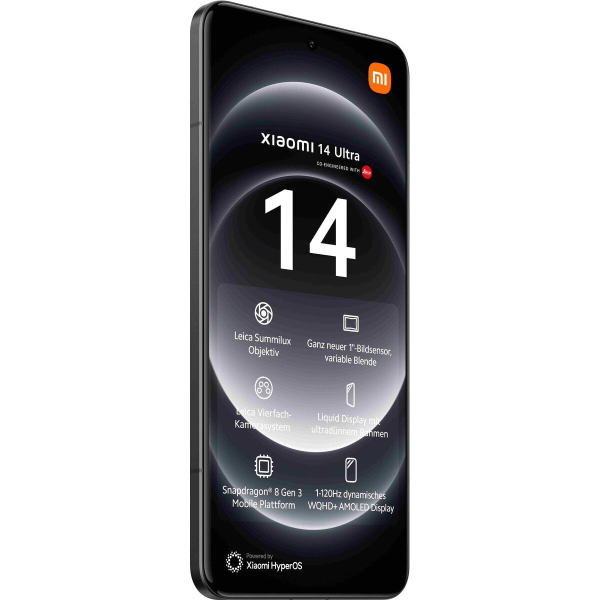 Smartphone Xiaomi 14 Ultra 6,73″ 16 GB 512 GB Black