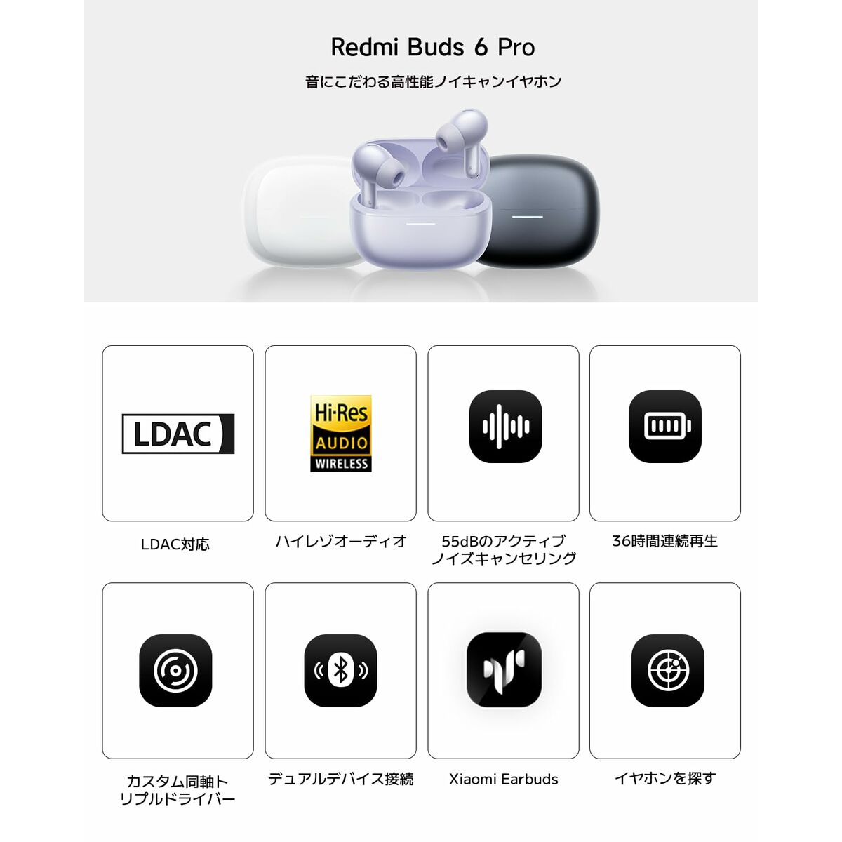 Wireless Earphones with Charging Case Xiaomi BHR9307GL Black