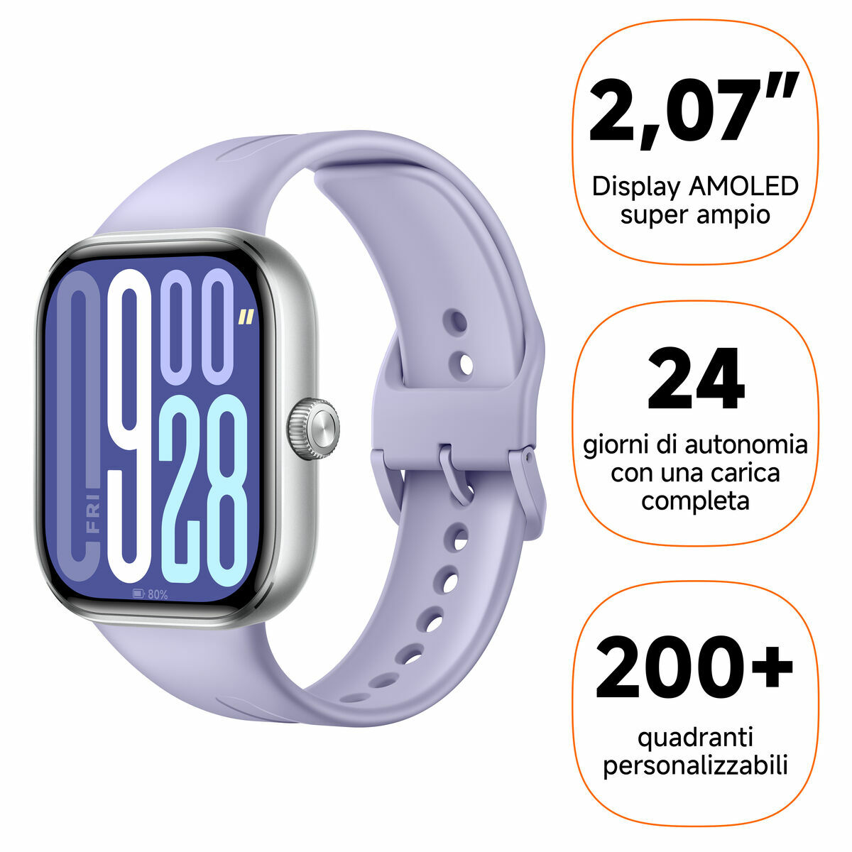 Smartwatch Xiaomi BHR9388GL Purple Twilight