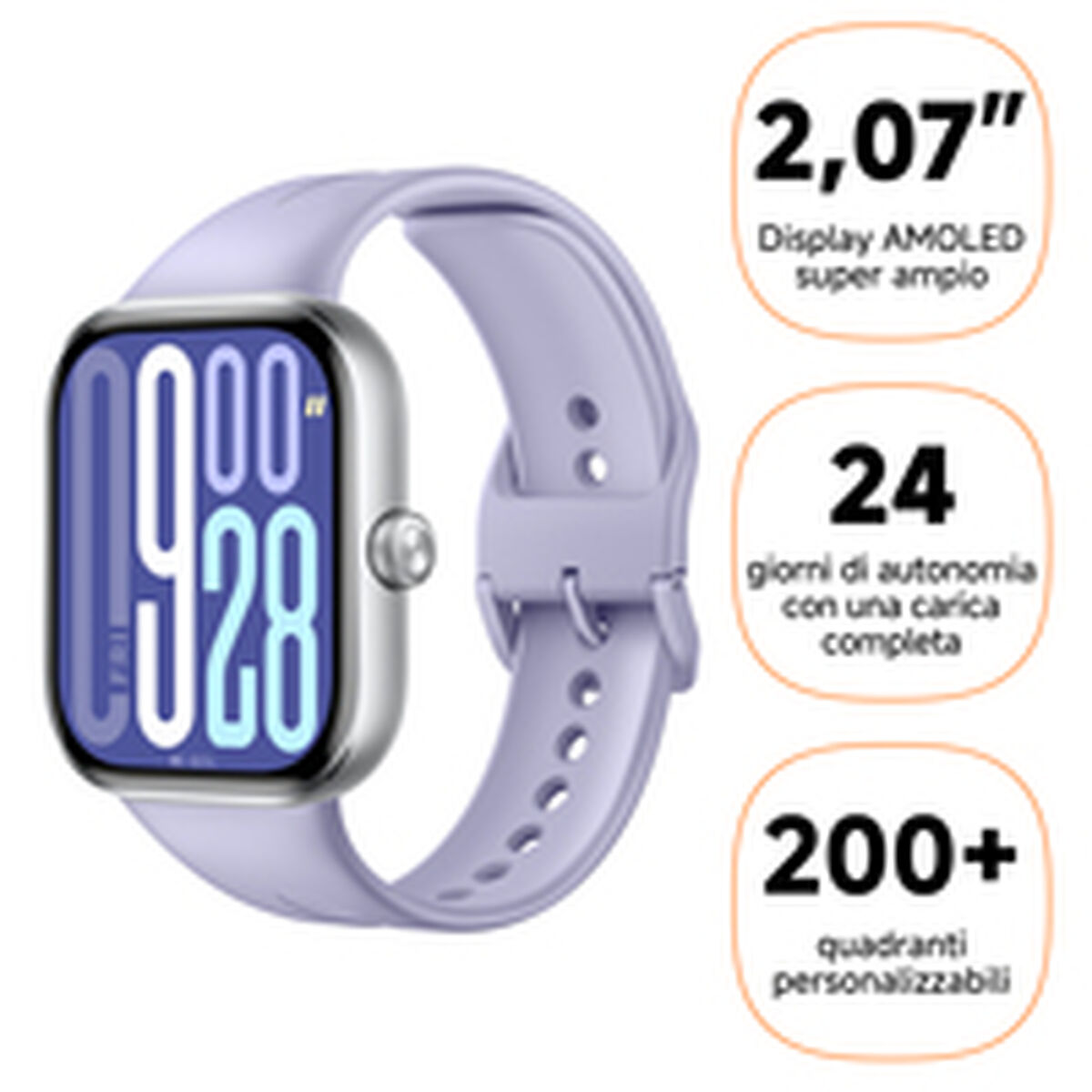 Smartwatch Xiaomi BHR9388GL Purple Twilight