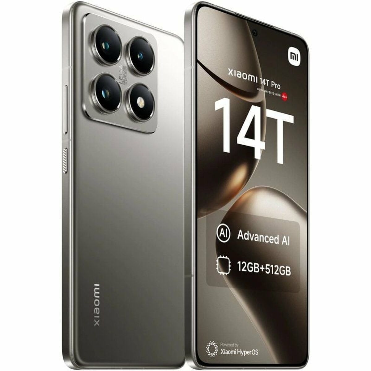 Smartphone Xiaomi 14T Pro Octa Core 12 GB RAM 256 GB Grey