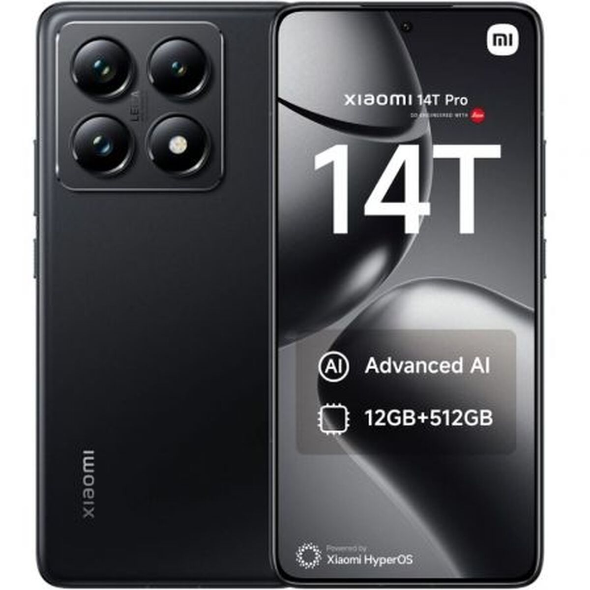 Smartphone Xiaomi 14T Pro 5G 6,67″ 12 GB RAM 512 GB Black Smartphone Xiaomi 14T Pro 5G 6,67″ 12 GB RAM 512 GB Black