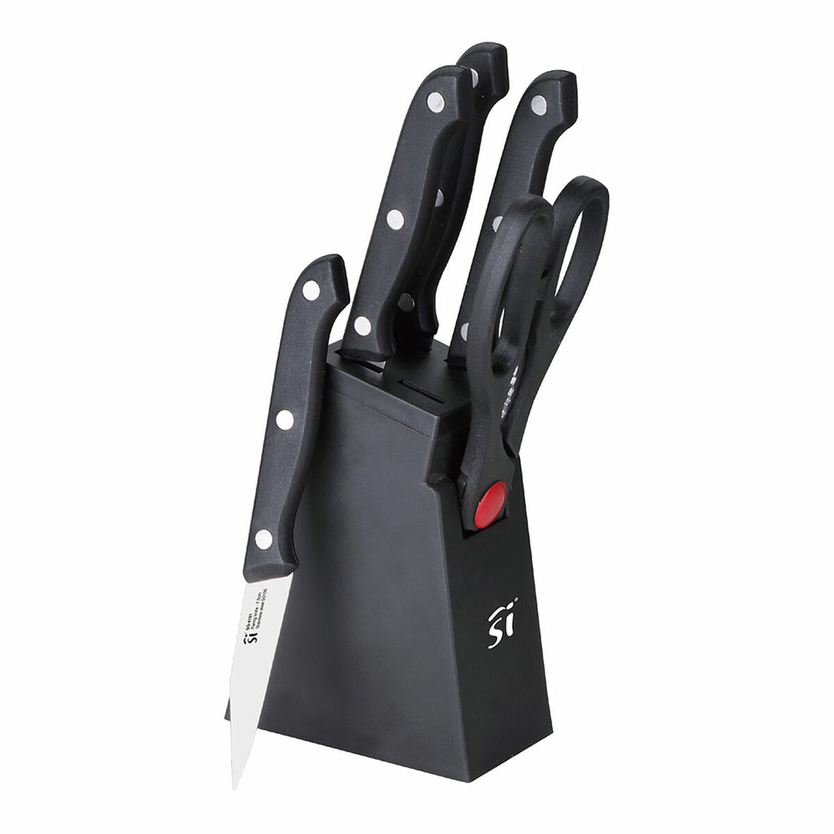 Set of Kitchen Knives and Stand San Ignacio SG-4181 Set of Kitchen Knives and Stand San Ignacio SG-4181