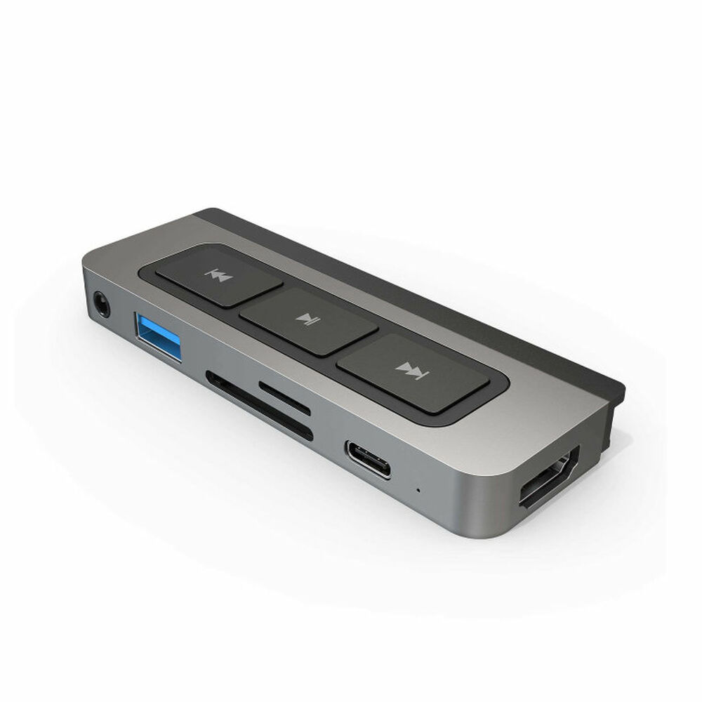 USB Hub Hyper HD449 Grey Silver USB Hub Hyper HD449 Grey Silver