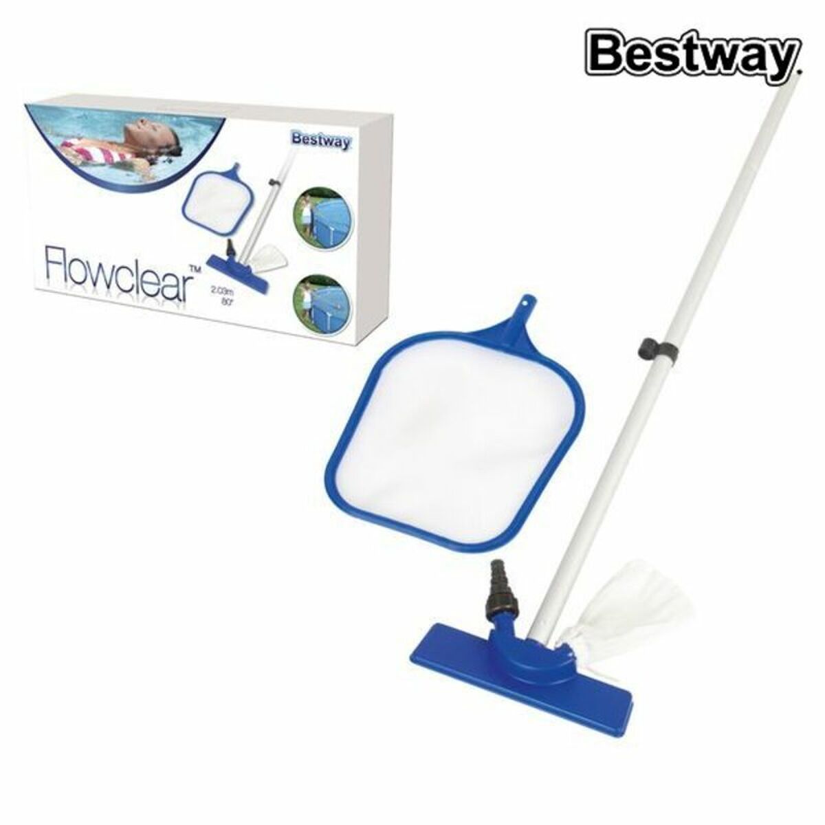 Swimming Pool Maintenance Kit C/C. PISCINA 203CM Bestway Swimming Pool Maintenance Kit C/C. PISCINA 203CM Bestway