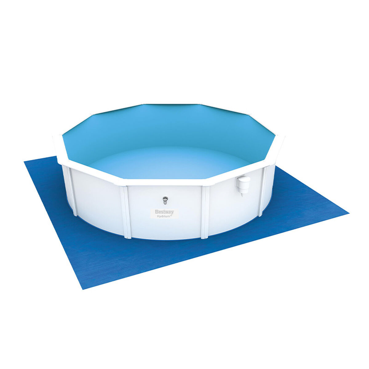 Floor protector for above-ground swimming pools Bestway 488 x 488 cm Floor protector for above-ground swimming pools Bestway 488 x 488 cm