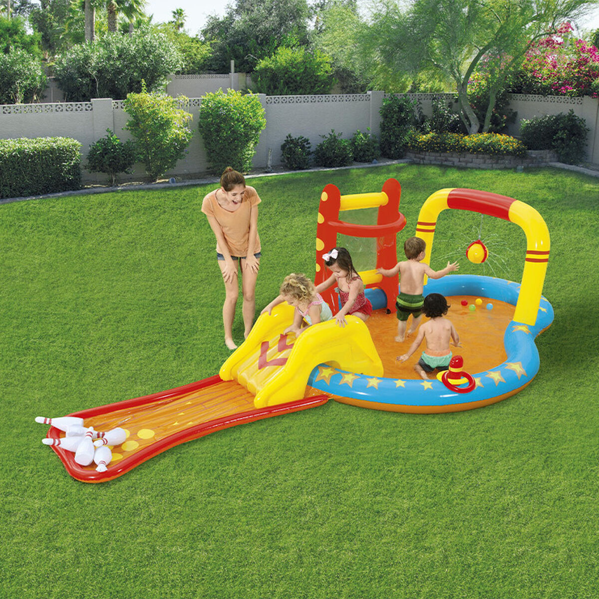 Children’s pool Bestway 435 x 213 x 117 cm Playground