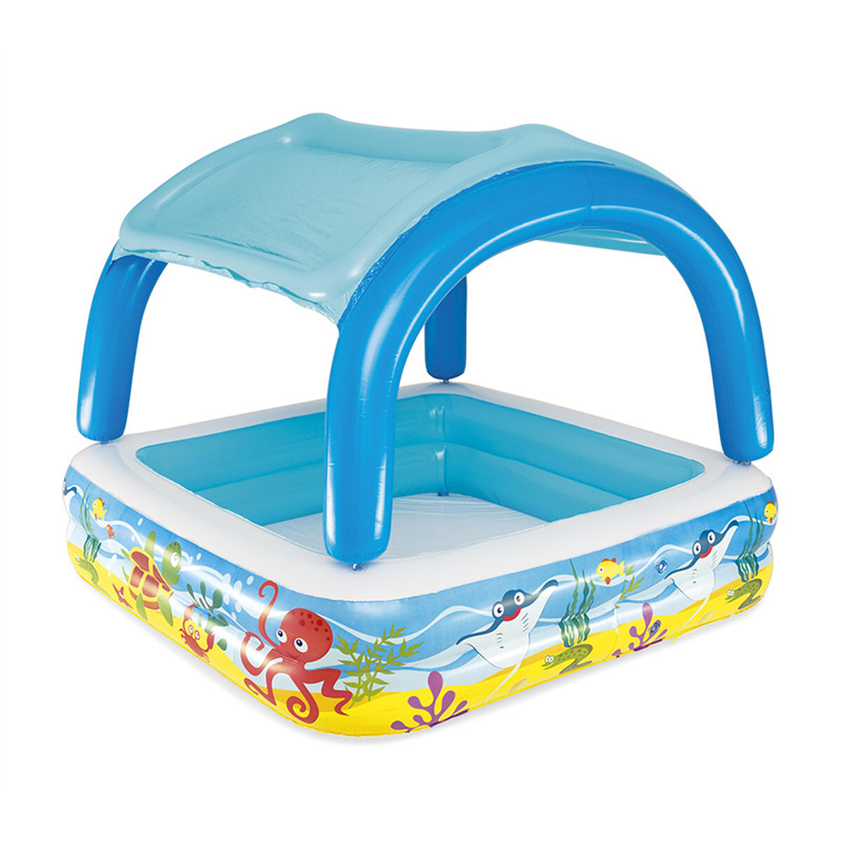 Inflatable Paddling Pool for Children Bestway 140 x 140 x 114 cm Inflatable Paddling Pool for Children Bestway 140 x 140 x 114 cm