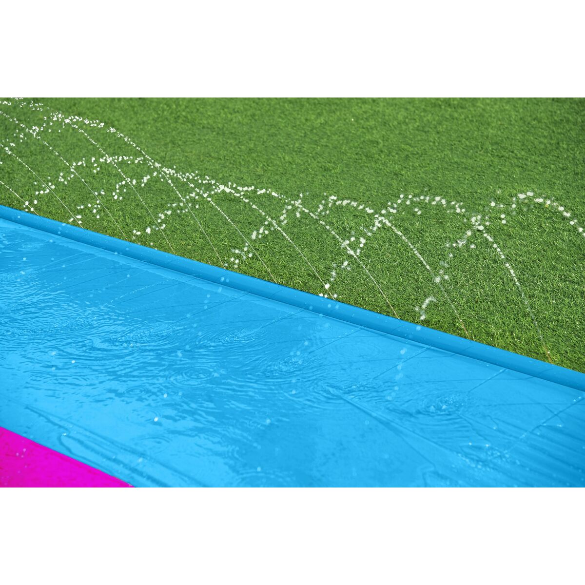Bestway Sliding Track with Inflatable Double Llama Animals 488×138 cm +3 Years Garden 52320