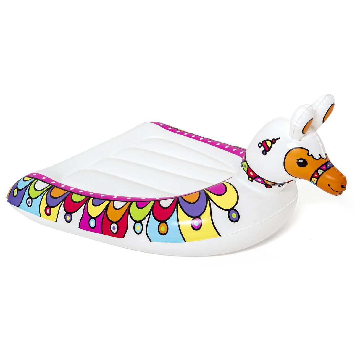 Bestway Sliding Track with Inflatable Double Llama Animals 488×138 cm +3 Years Garden 52320