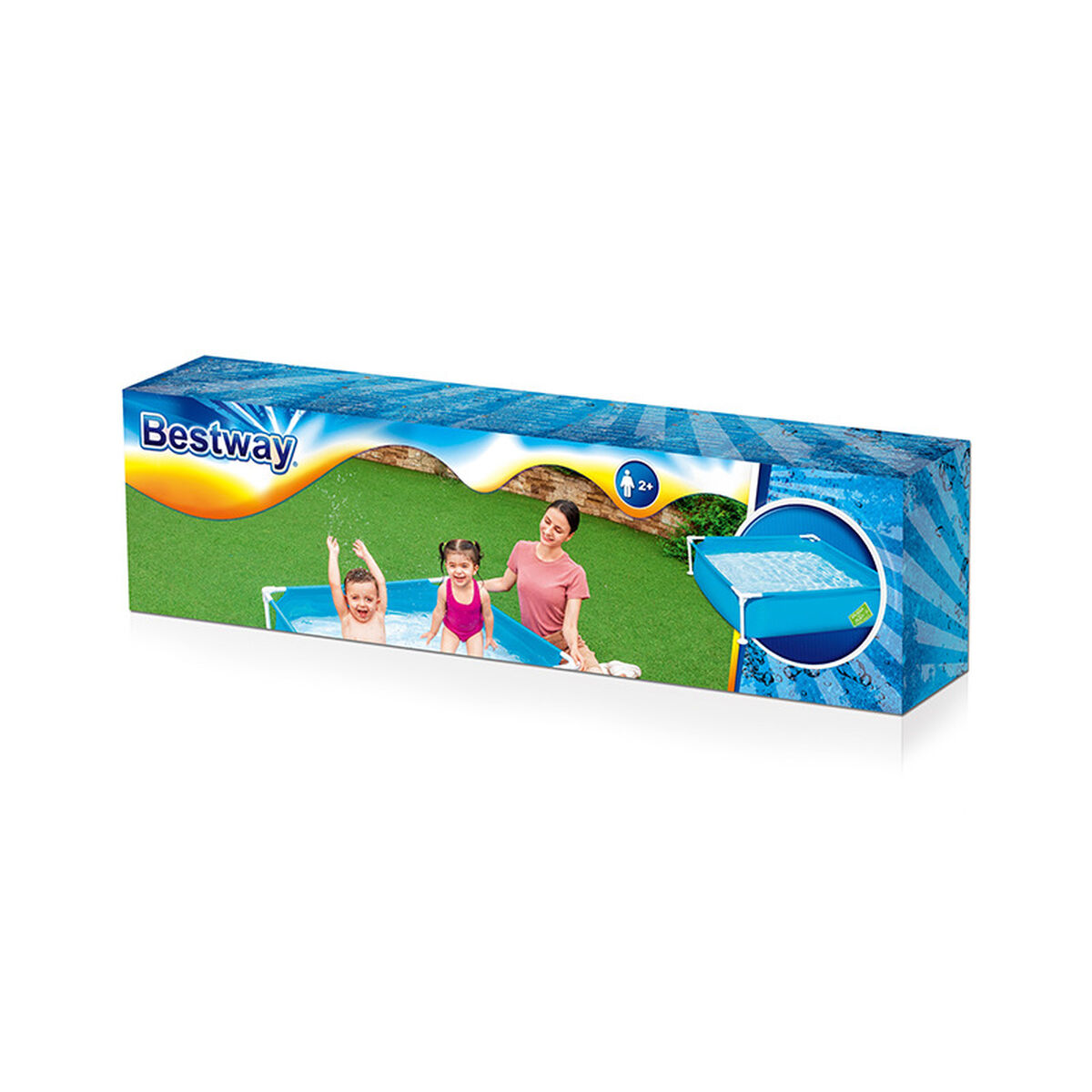 Detachable Pool Bestway 122 x 122 x 30,5 cm