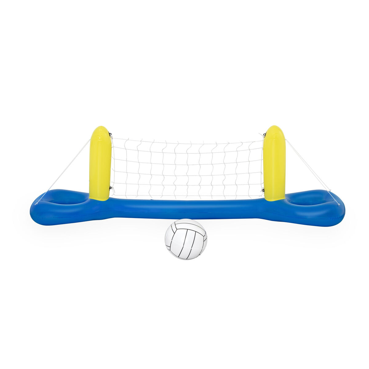 Inflatable Volleyball Net Bestway 244 x 64 x 76 cm Yellow Blue