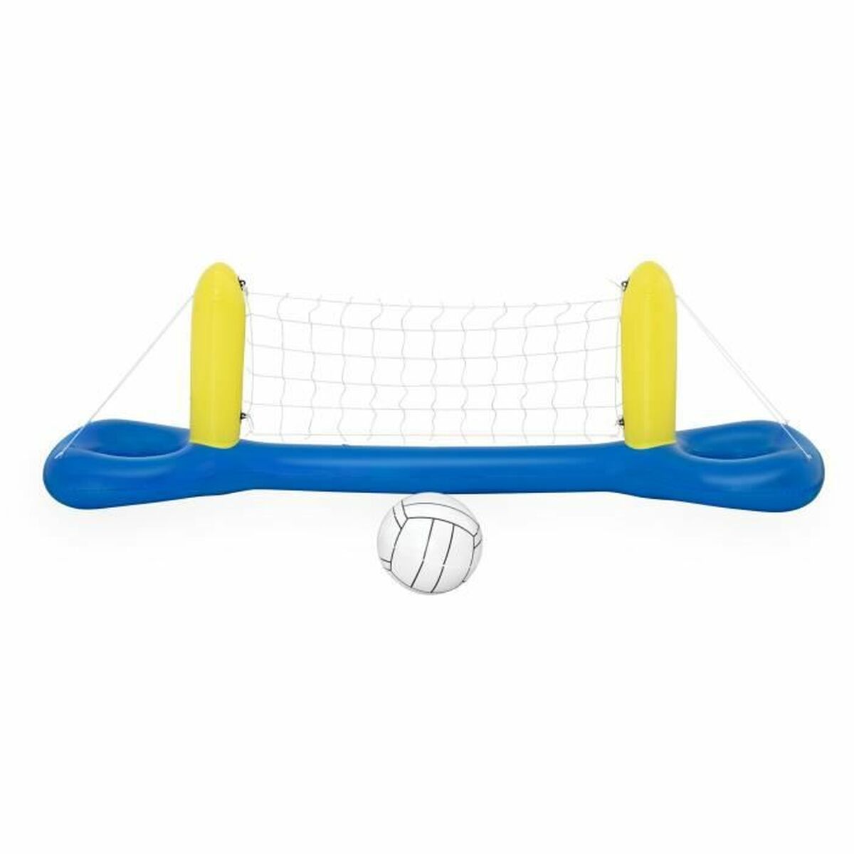 Inflatable Volleyball Net Bestway 244 x 64 x 76 cm Yellow Blue