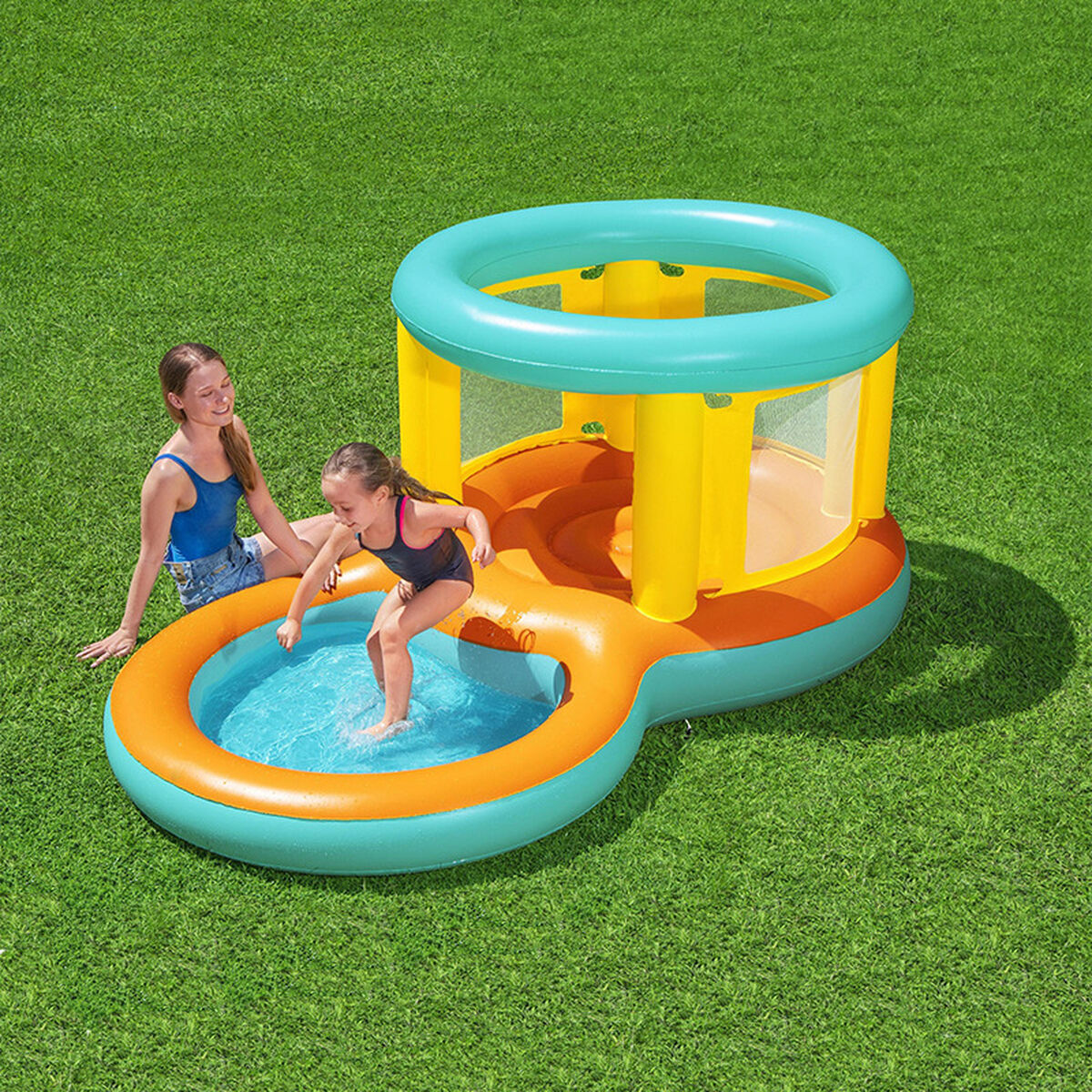 Children’s pool Bestway 239 x 142 x 102 cm 70 L Playground