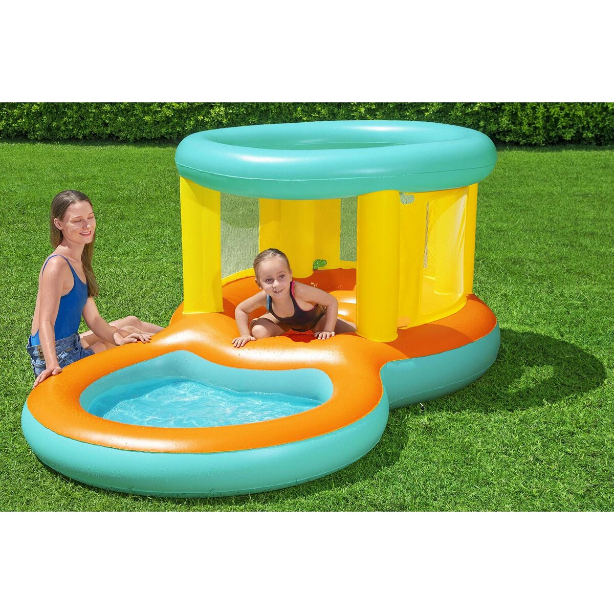 Children’s pool Bestway 239 x 142 x 102 cm 70 L Playground