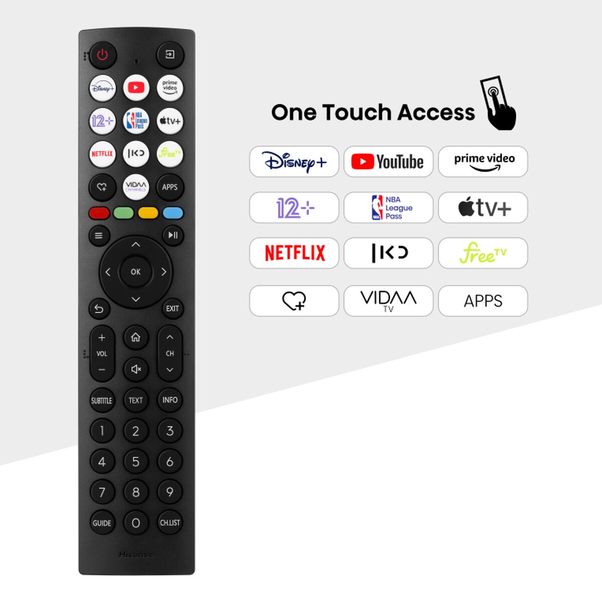 Smart TV Hisense 32A5NQ Full HD 32″ LED HDR D-LED QLED