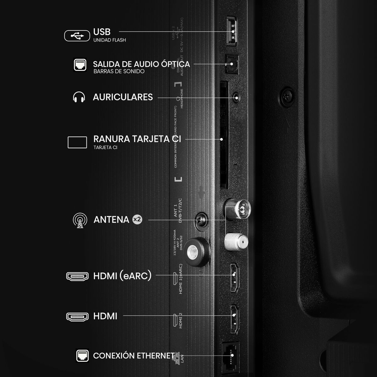 Smart TV Hisense 40A4Q        40 Full HD DLED 40″