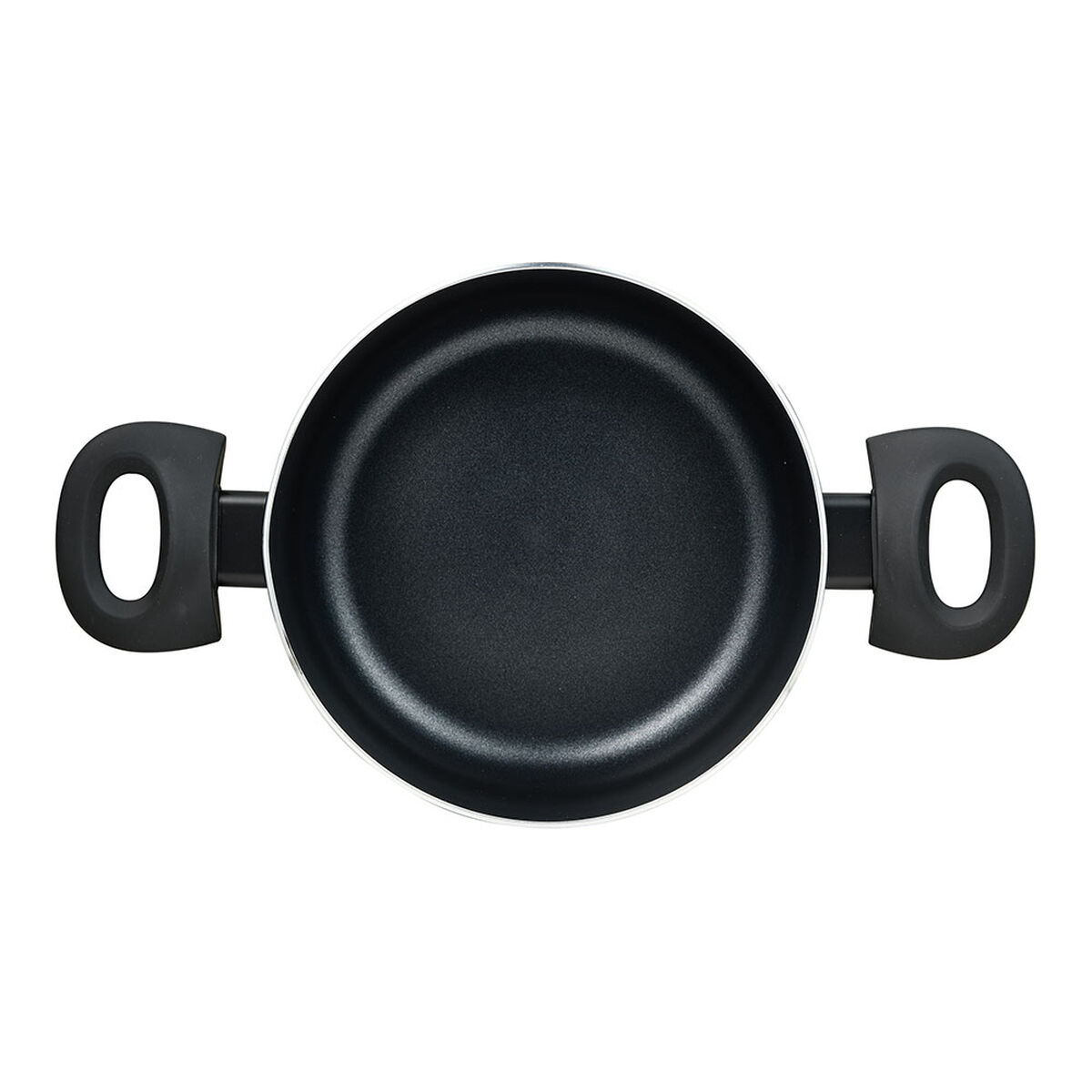 Casserole with lid San Ignacio experto Black Green Transparent  24 cm