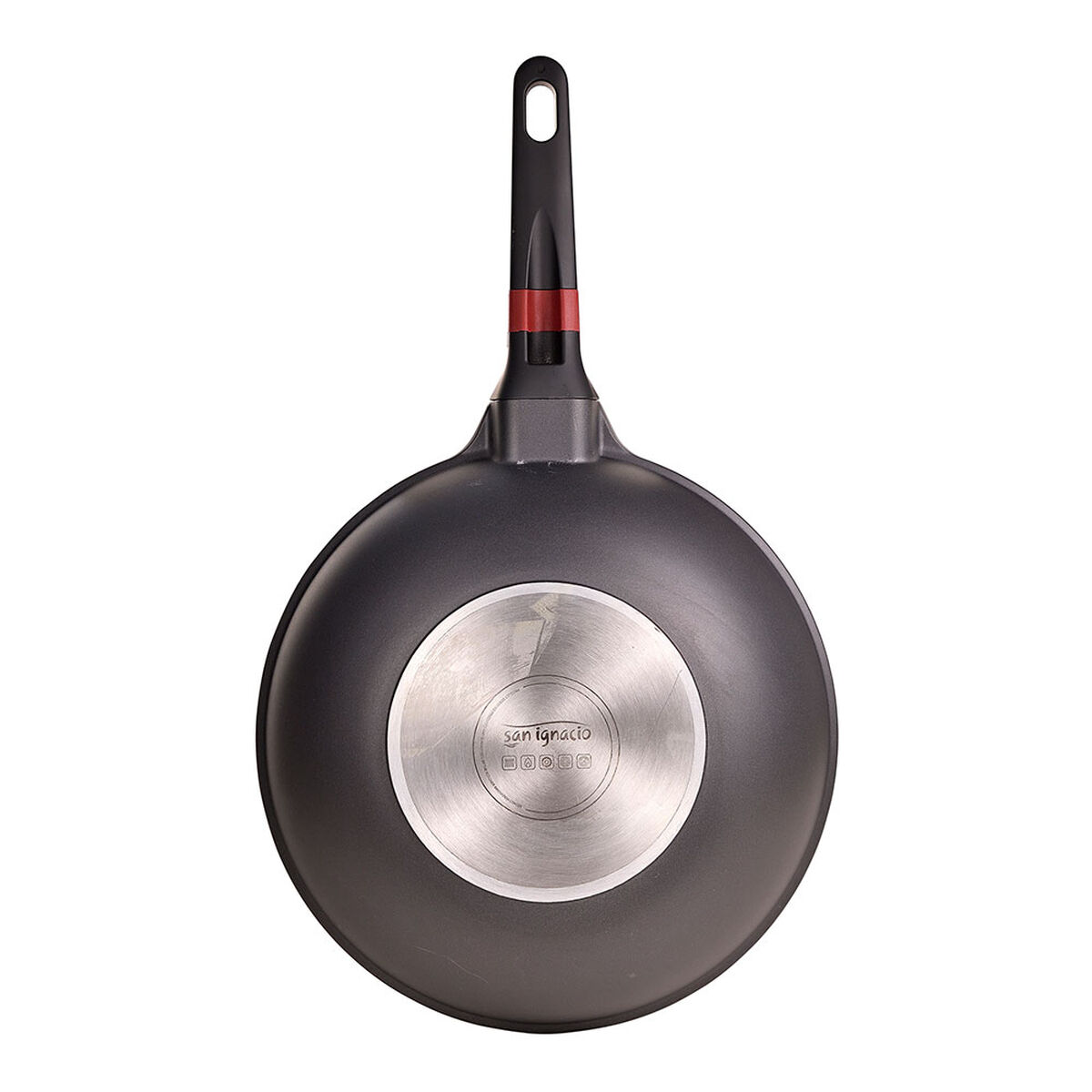 Wok Pan San Ignacio denia experto Cast aluminium Red  28 cm