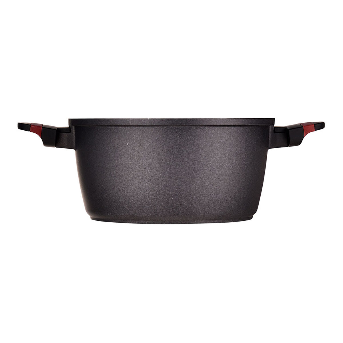 Casserole with lid San Ignacio denia experto Black Red  24 cm
