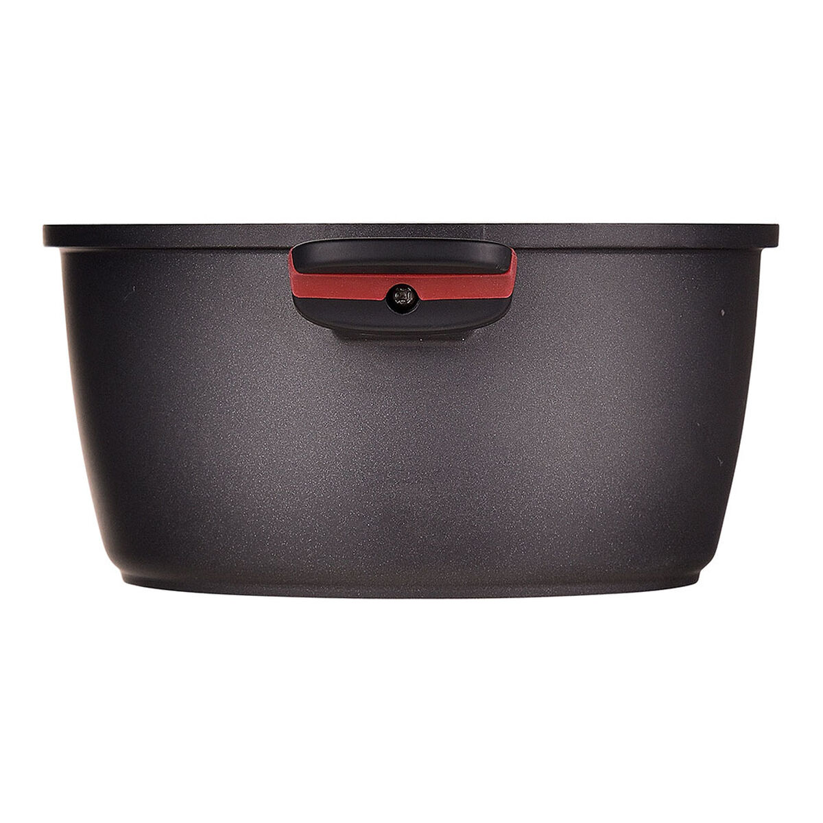 Casserole with lid San Ignacio denia experto Black Red  24 cm