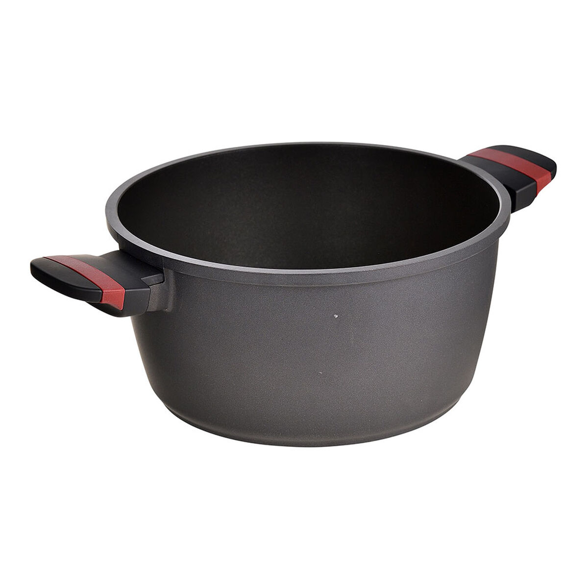 Casserole with lid San Ignacio denia experto Black Red  24 cm