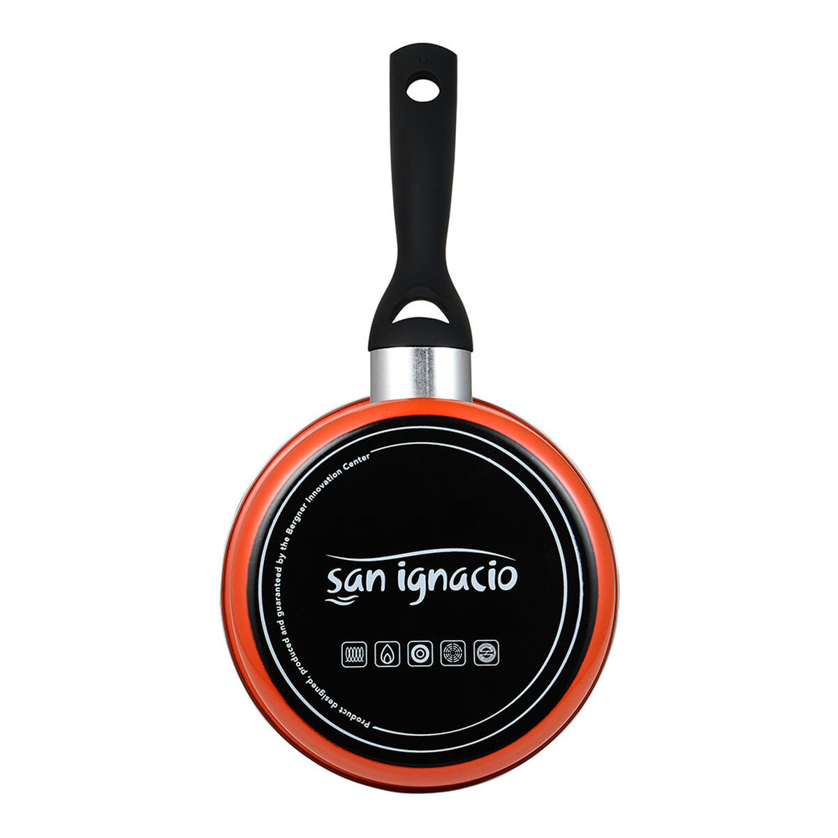 Saucepan San Ignacio valencia experto Carbon steel Orange  16 cm