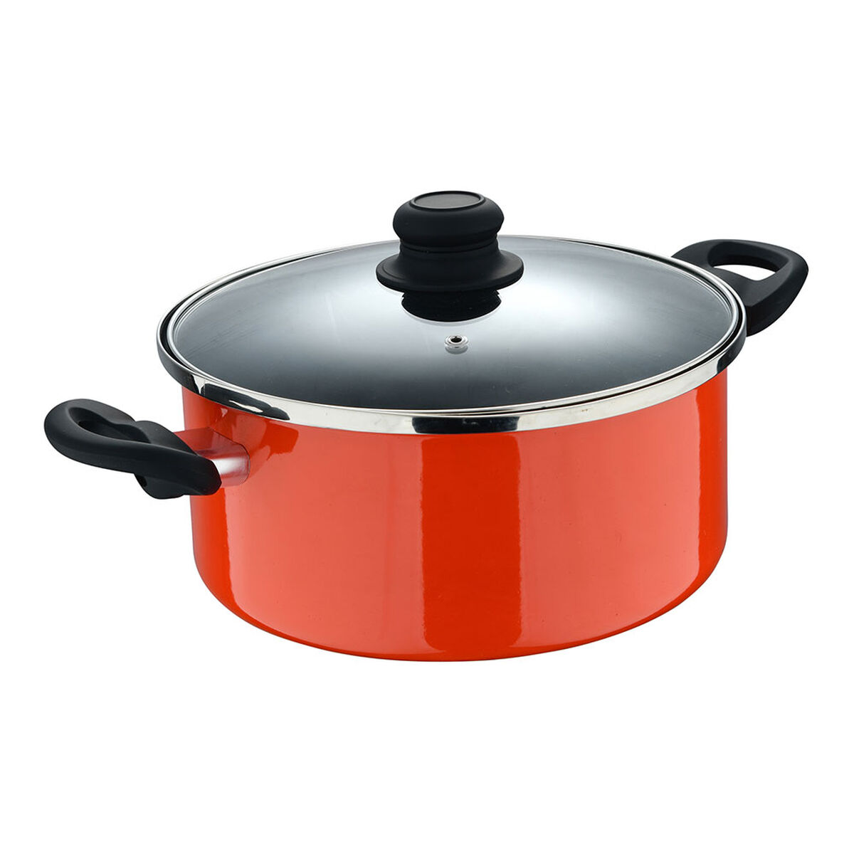 Casserole with lid San Ignacio valencia experto Orange Carbon steel Casserole with lid San Ignacio valencia experto Orange Carbon steel