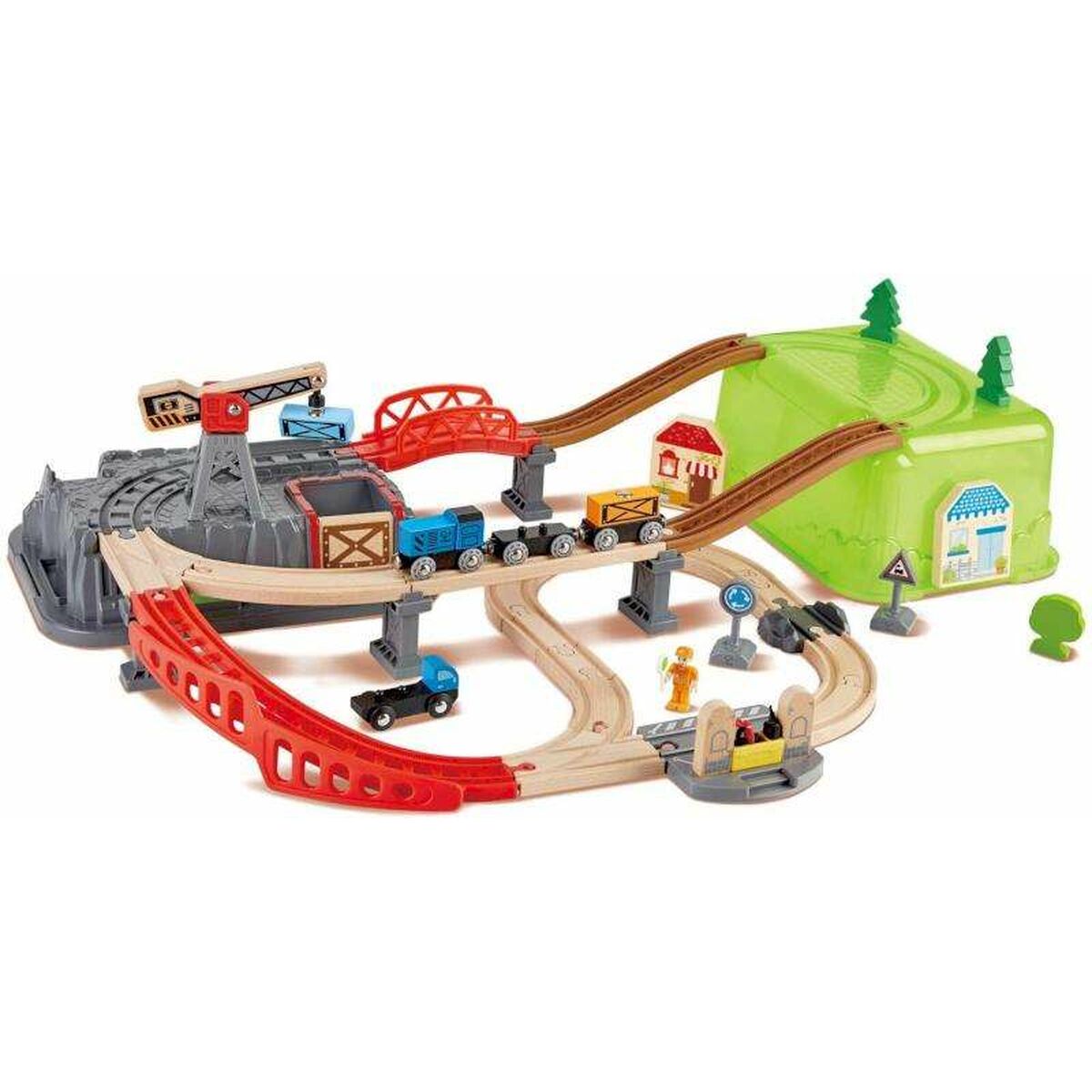 Vehicle Playset Hape (50 Units) Vehicle Playset Hape (50 Units)