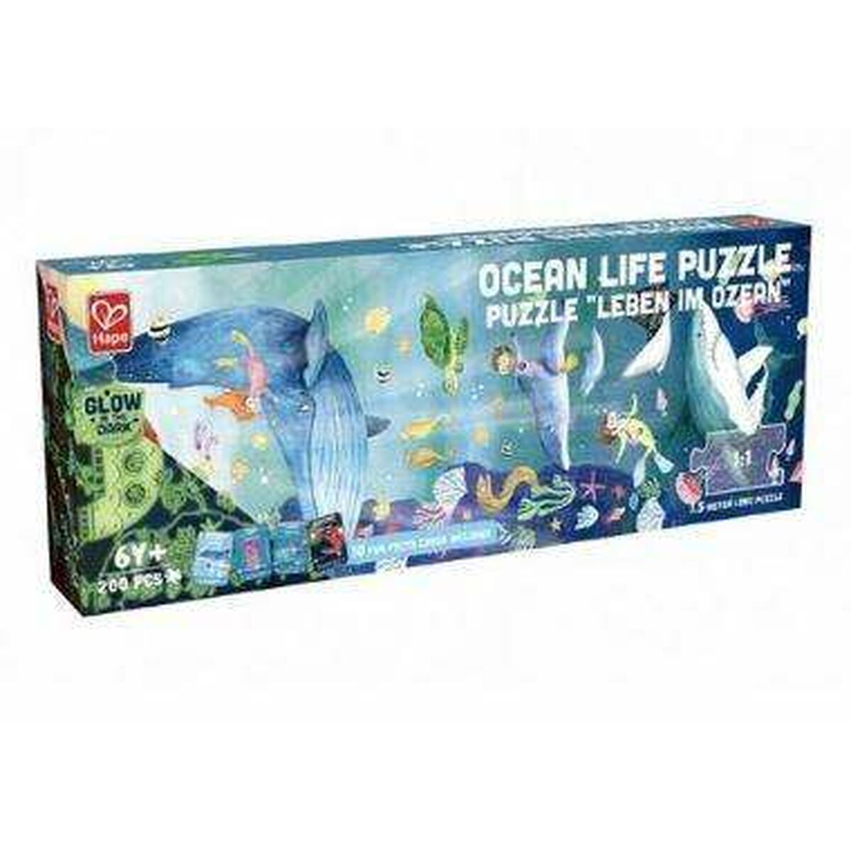 Puzzle Hape 150 x 30 cm 200 Pieces Navy Puzzle Hape 150 x 30 cm 200 Pieces Navy