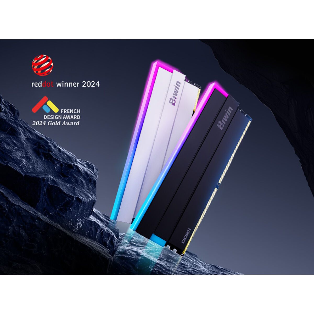 RAM Memory Biwin DW100 DDR5 6000 MHz 32 GB Black