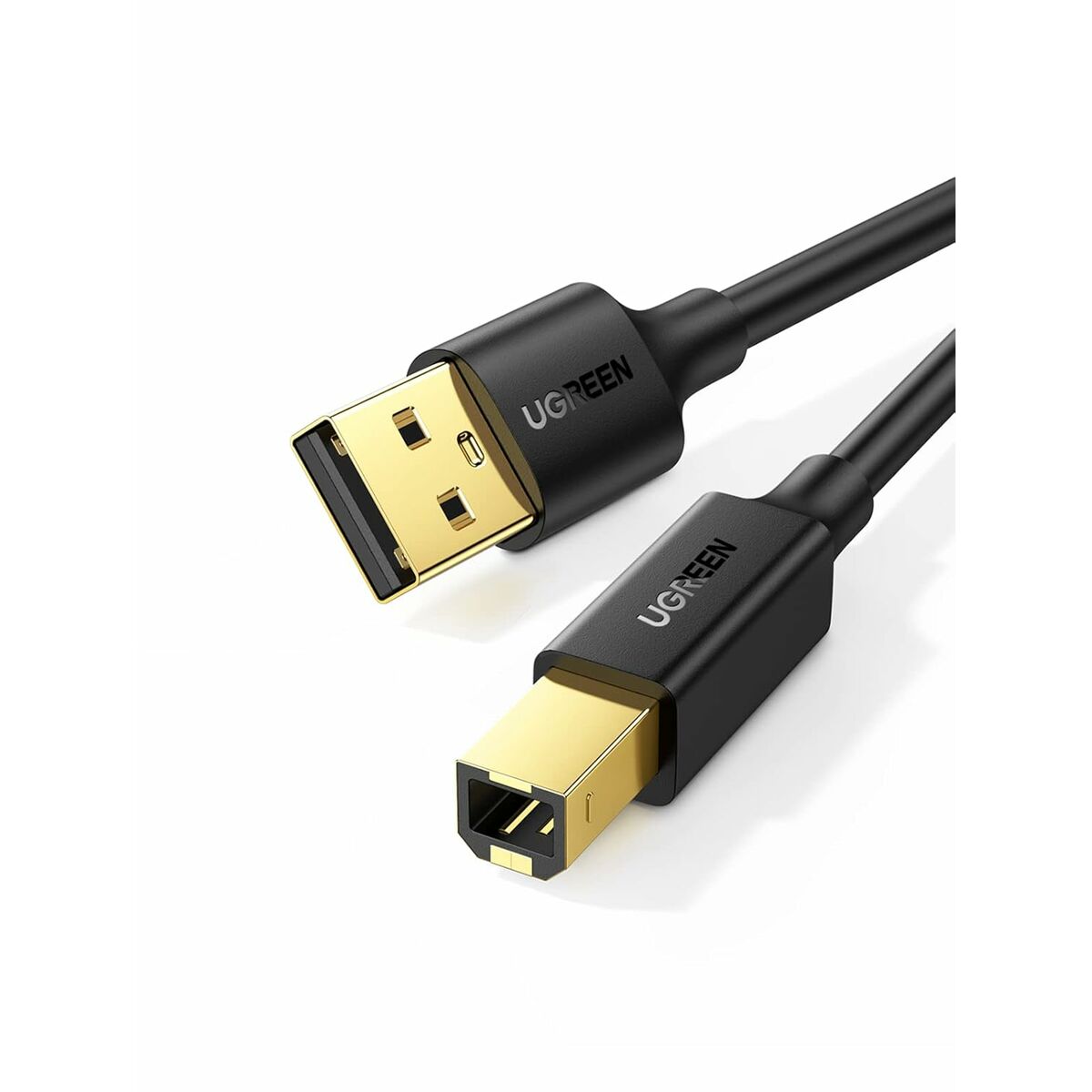 USB 2.0 A to USB B Cable Ugreen 10351 Black 3 m