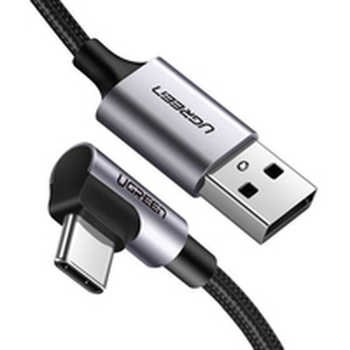 USB A to USB-C Cable Ugreen 50942 Black 2 m