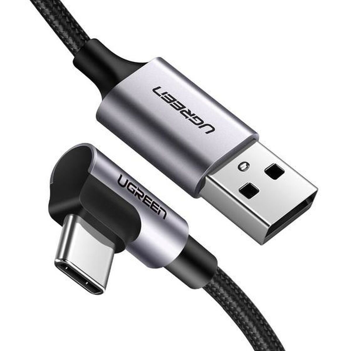 USB A to USB-C Cable Ugreen 50942 Black 2 m