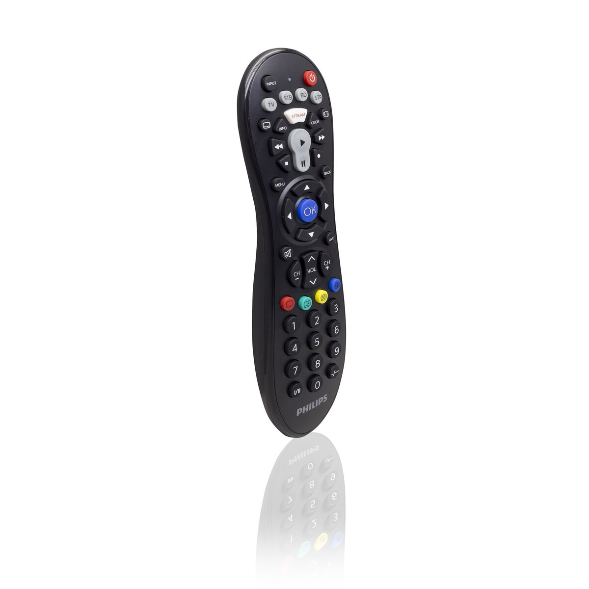 Universal Remote Control Philips Black Universal Remote Control Philips Black