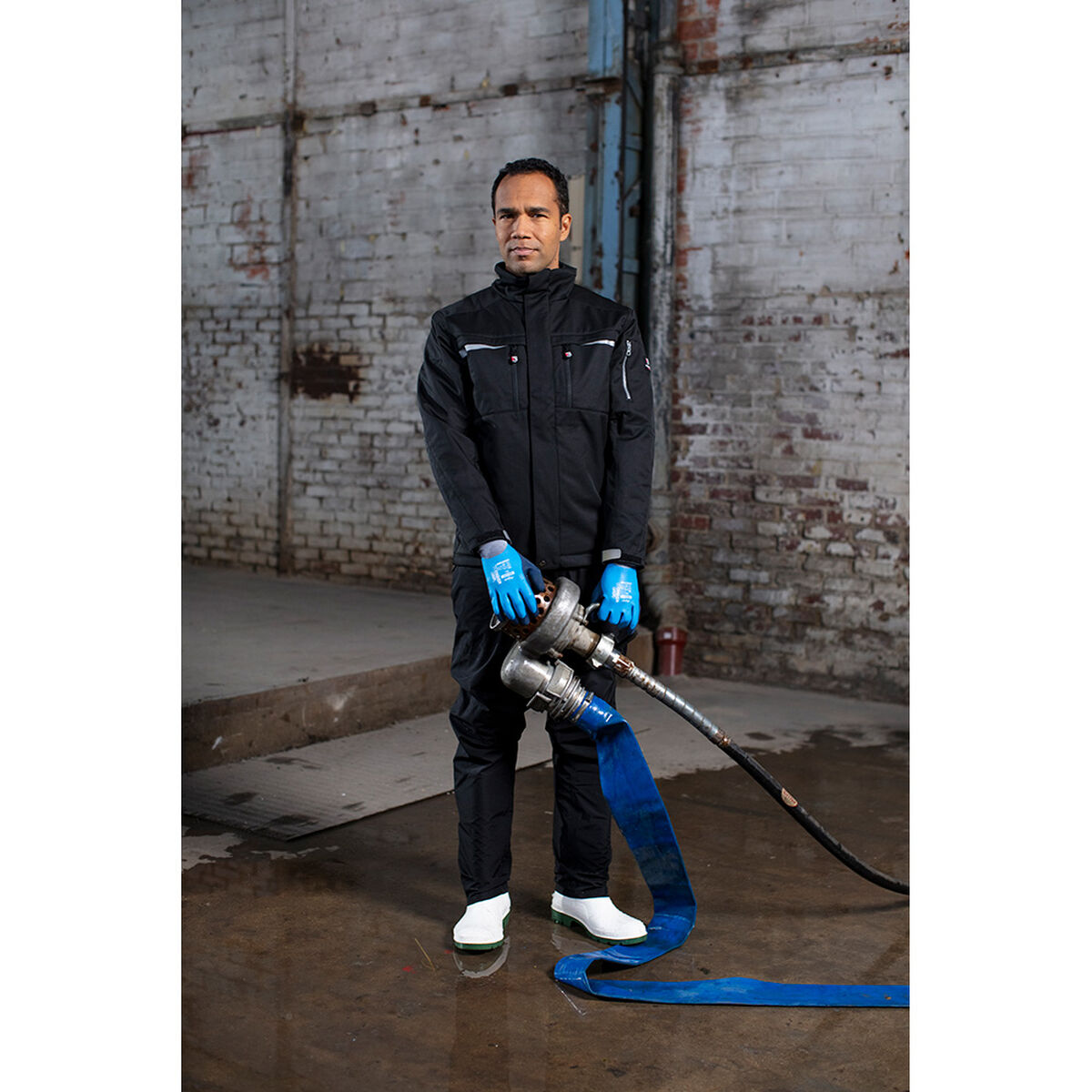 Work Gloves Wonder Grip Blue