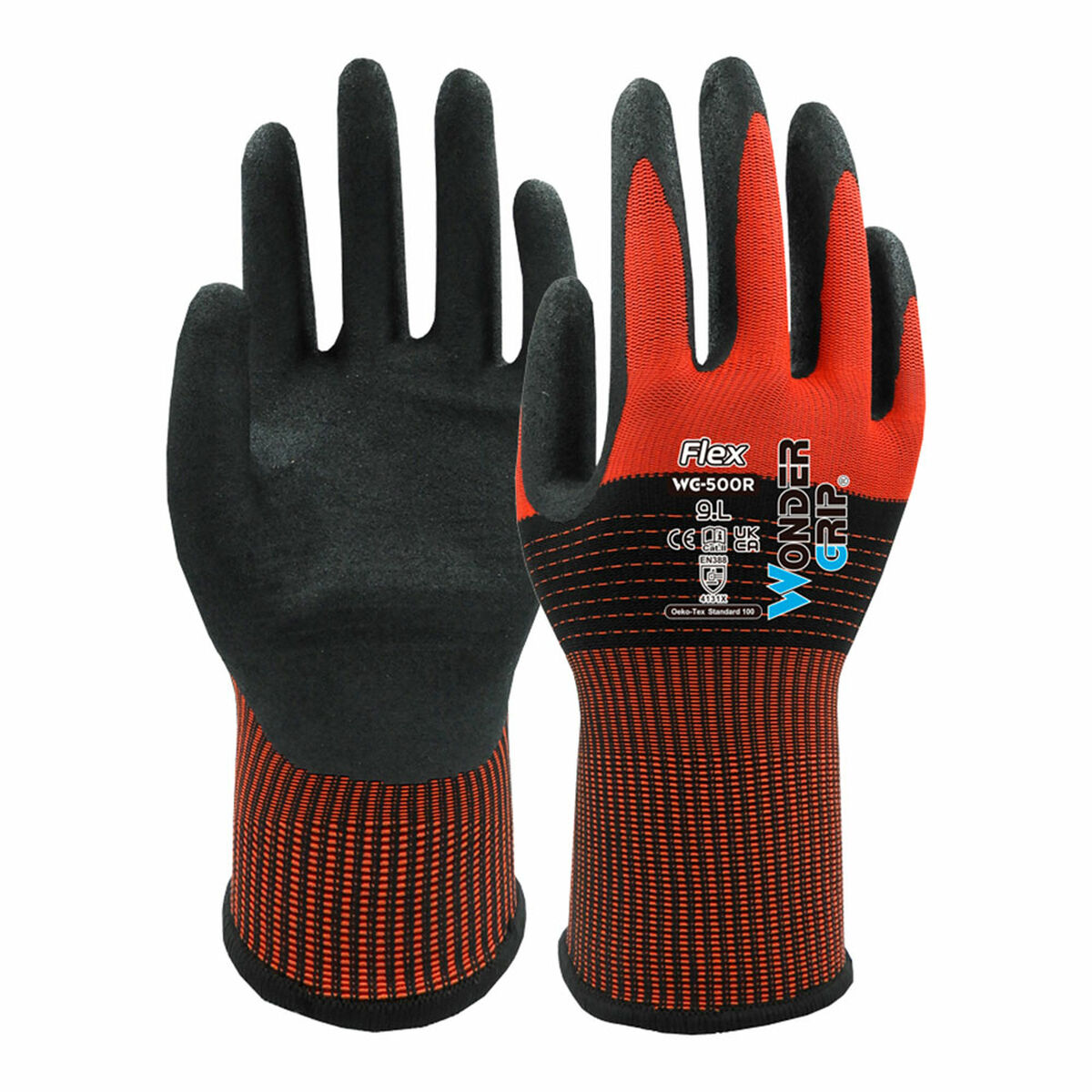 Work Gloves Wonder Grip Red Nitrile Work Gloves Wonder Grip Red Nitrile