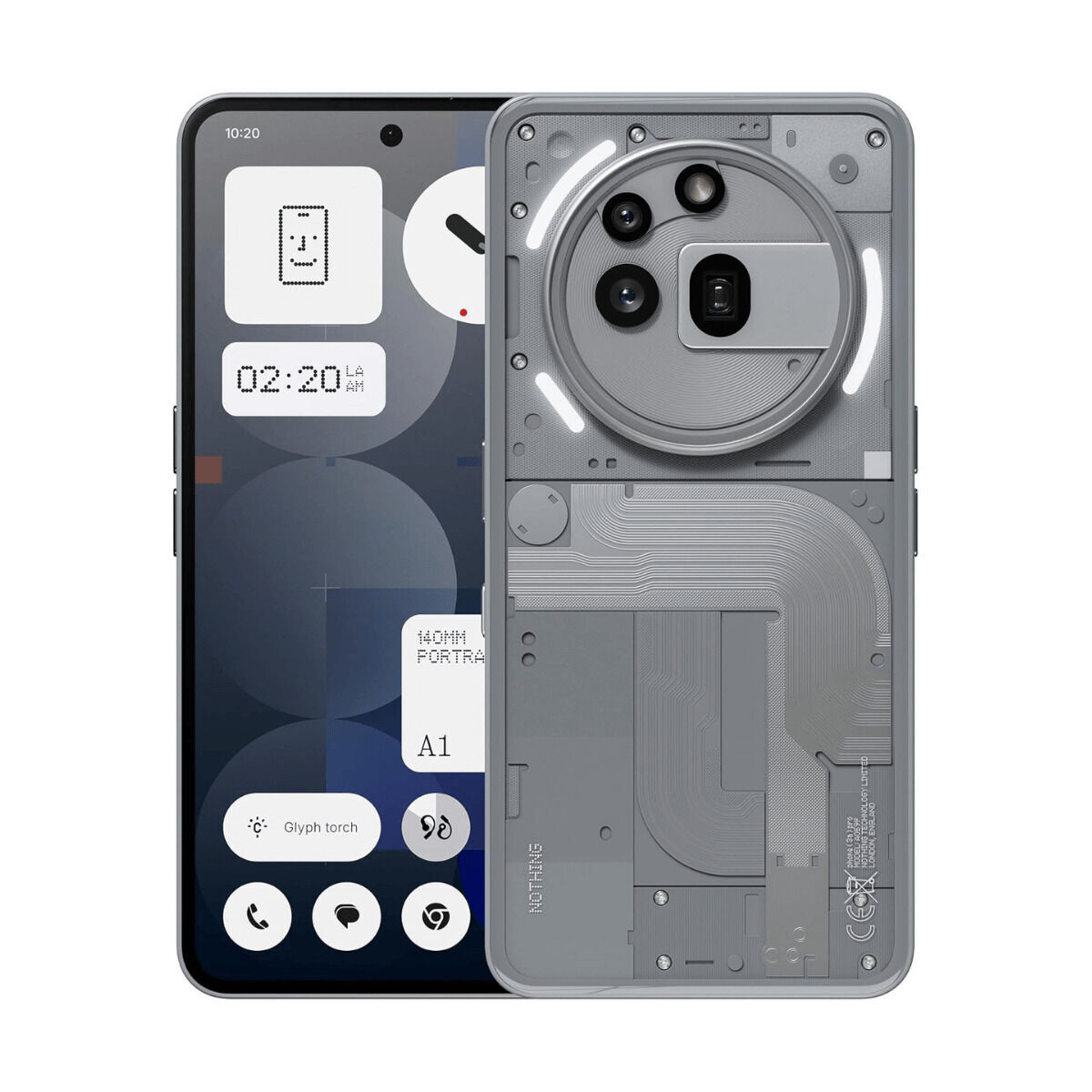 Smartphone Nothing PHONE(3A) PRO 6,77″ 12 GB RAM 256 GB Grey