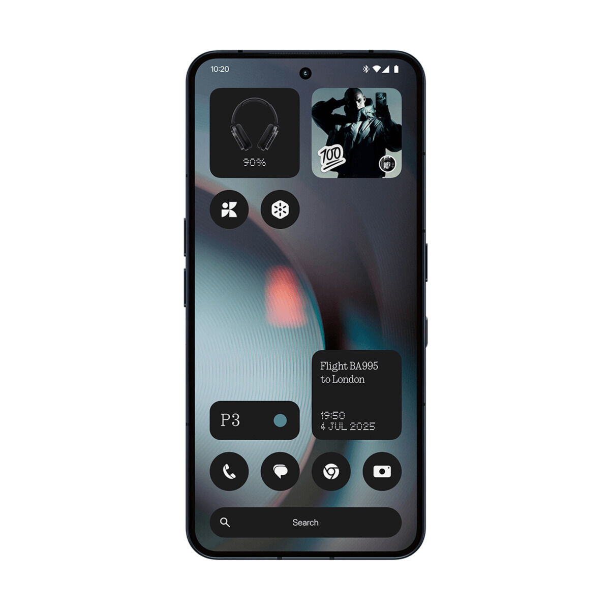 Smartphone Nothing Phone 3 5G 6,67″ Octa Core 16 GB RAM 512 GB Black