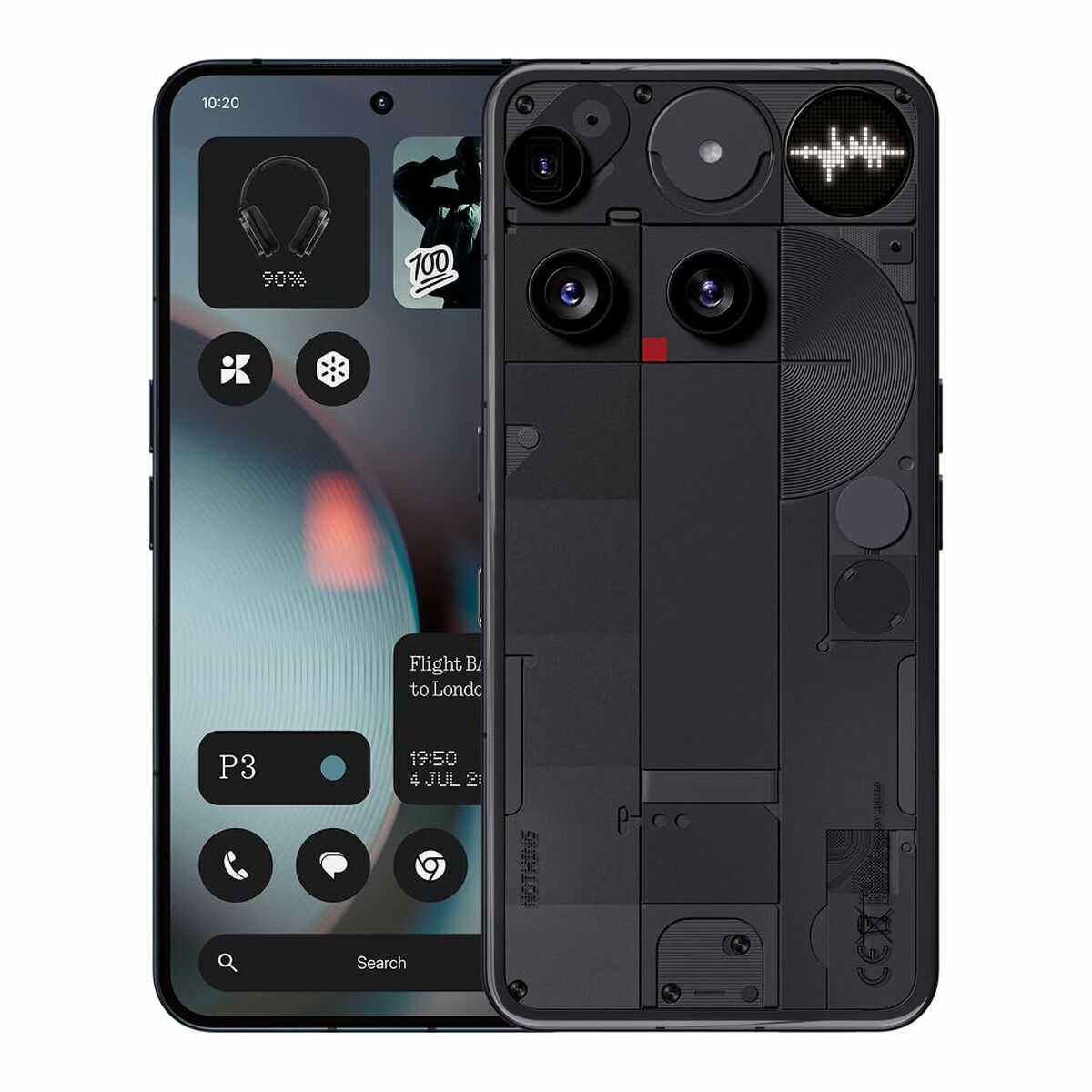 Smartphone Nothing Phone 3 5G 6,67″ Octa Core 16 GB RAM 512 GB Black