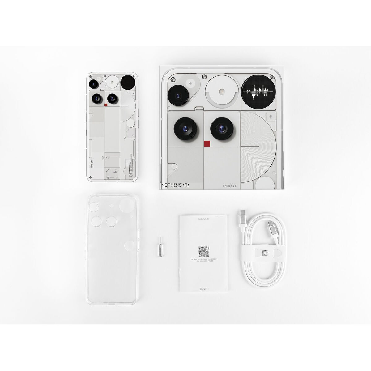 Smartphone Nothing PHONE 3 SP 6,67″ 512 GB White 16 GB RAM