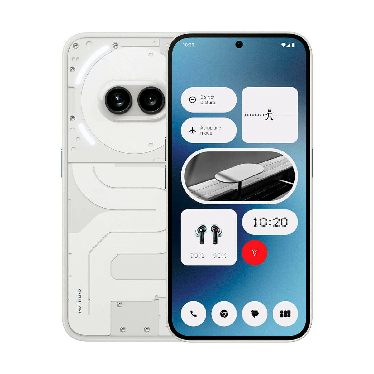 Smartphone Phone 2a 6,7″ Octa Core 12 GB 256 GB White