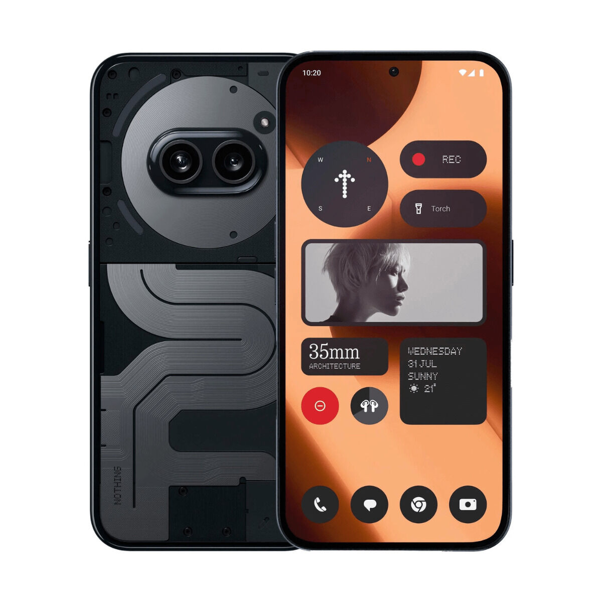 Smartphone Nothing Phone 2a Plus 5G 6,7″ Octa Core 12 GB RAM 256 GB Black