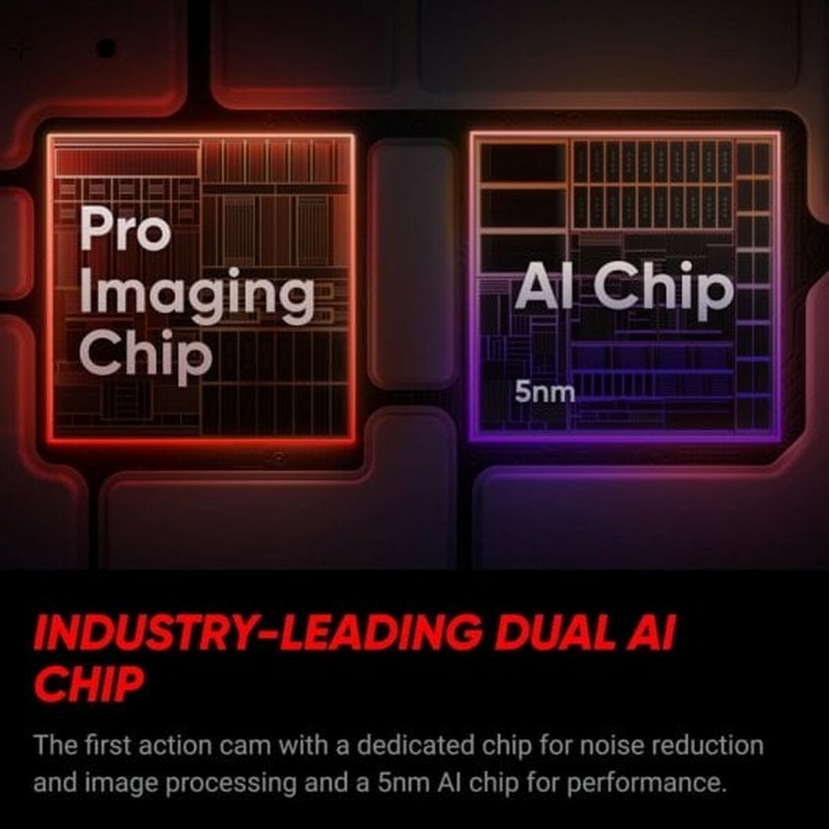 Sports Camera Insta360 INCAMAP2 Black 2,5″