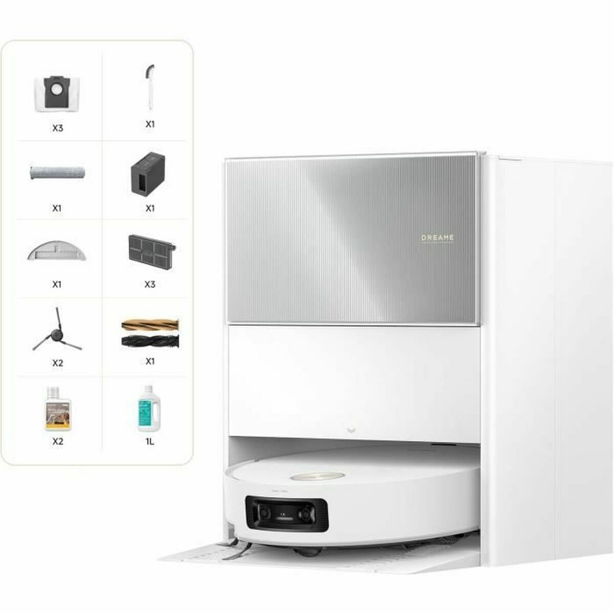 Robot Vacuum Cleaner Dreame 010201AA000706 6400 mAh Robot Vacuum Cleaner Dreame 010201AA000706 6400 mAh