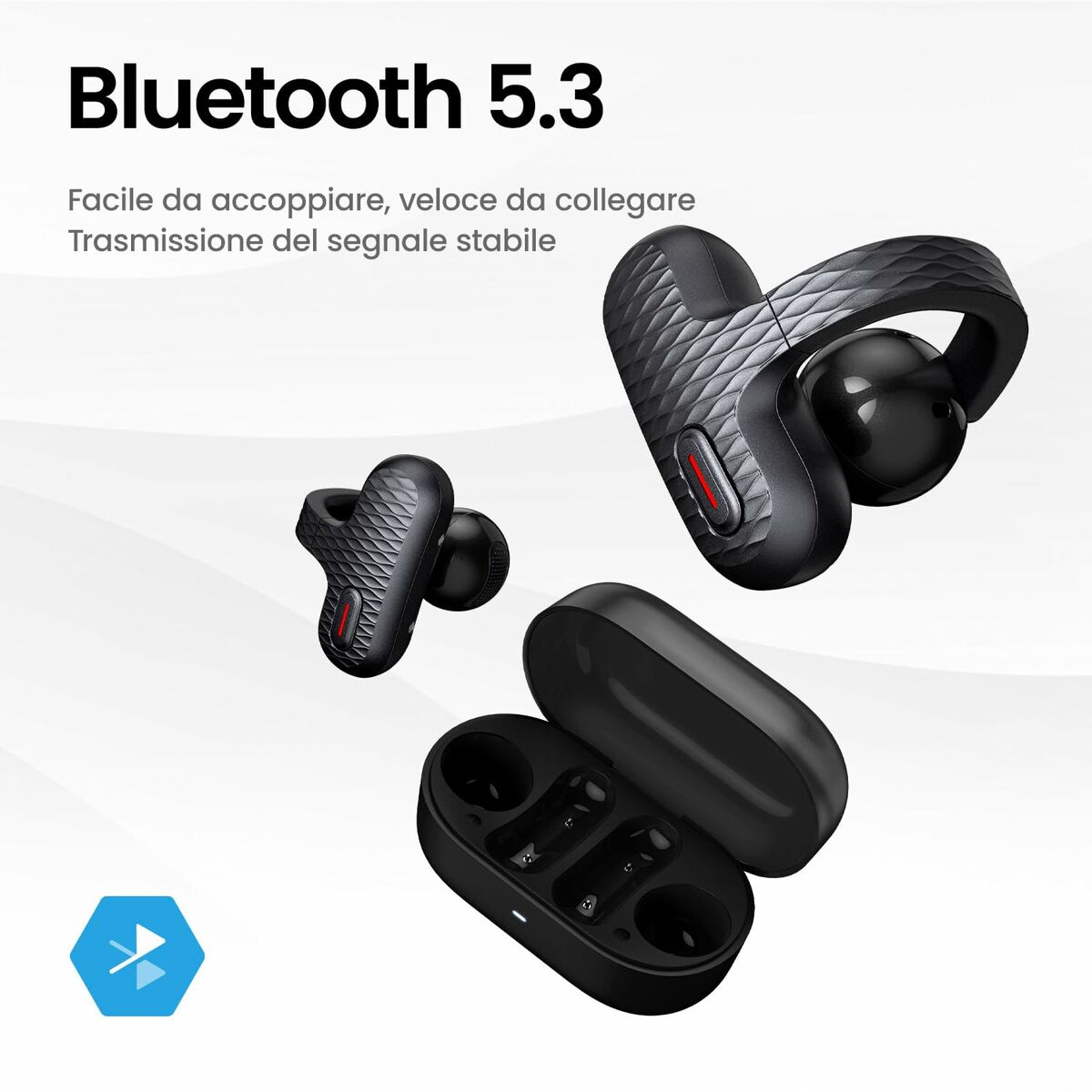 Headphones Amazfit W2427GL1N Black
