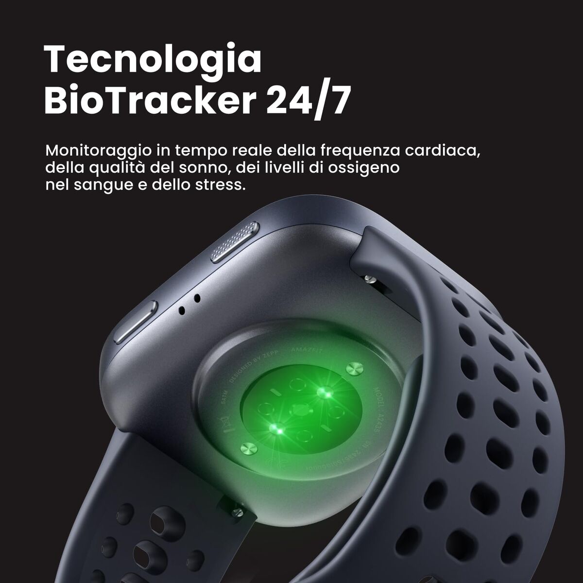 Smartwatch Amazfit BIP 6 BLACK Black 1,97″