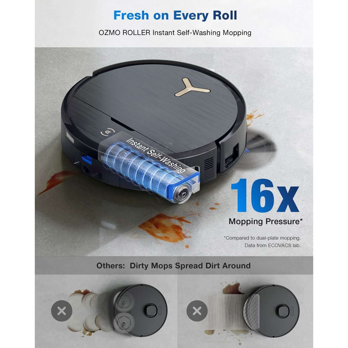 Robot Vacuum Cleaner ECOVACS X9 PRO OMNI